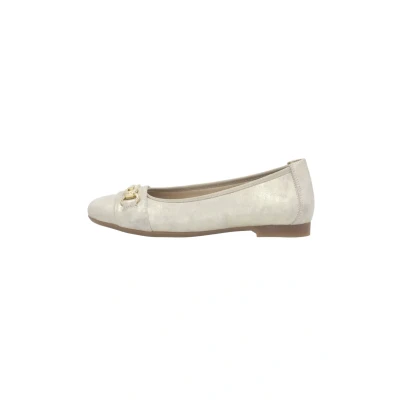Afbeelding van Remonte Ballerina&#039;s, Dames, Maat: 36, Metallic Veloursleer