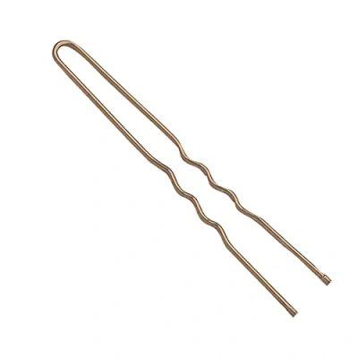 Afbeelding van Sibel Wavy Opsteekspelden bruin 60 mm 500 gr