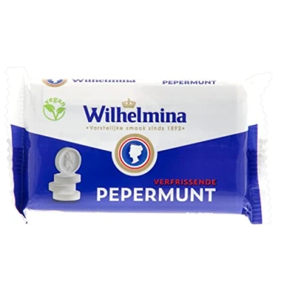 Image de Fortuin Wilhelmina Pepermunt Vegan I Menthe poivrée Taler de Hollande 3 rouleaux 40 g