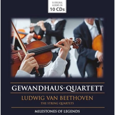Afbeelding van Gewandhaus Quartett Beethoven: Die Streichquartette (CD)