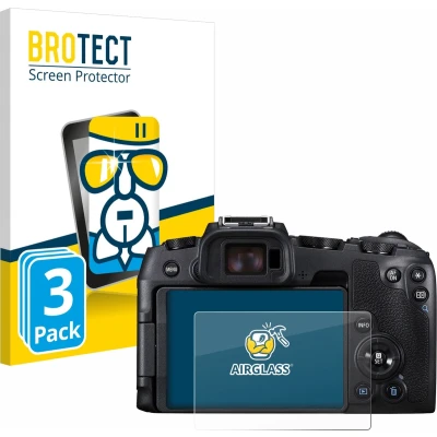 Afbeelding van BROTECT Screenprotector voor Canon EOS RP Folie Beschermfolie Beschermglas transparant (3 Stuks)