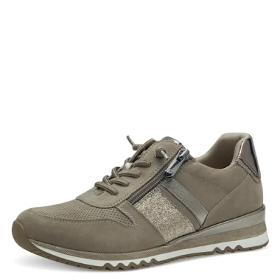 Afbeelding van Marco Tozzi 2 23707 41, damessneakers, Beige