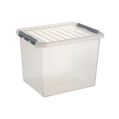 Image de Boite plastique transparente (H)380x(L)500x(l)400m