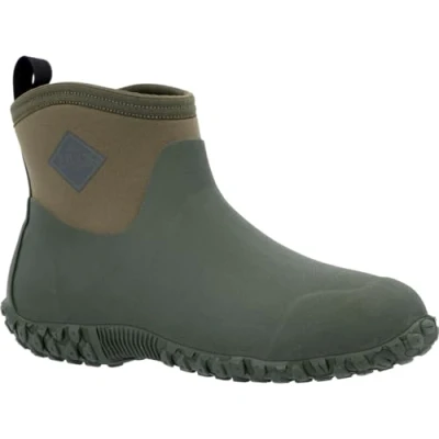 Afbeelding van Muck Boots Muckster II enkel rubberlaarzen voor heren, Braun Moss Green
