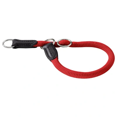 Afbeelding van Hunter Sliphalsband Freestyle Rond Rood Hondenhalsband 50 cm