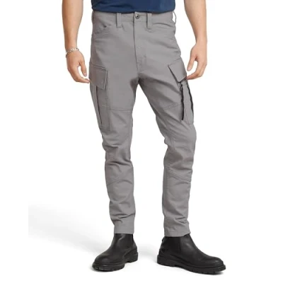 Afbeelding van G star Zip Pkt 3d Skinny Fit Cargobroek Grijs 31 / 32 Man