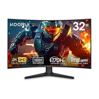 Image de Moniteur semi pro Gaming Koorui E32E6QC 32&quot; Incurvé 170 Hz QHD