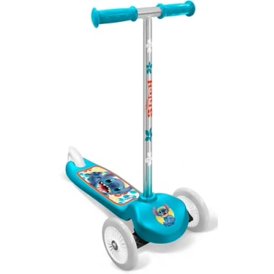 Afbeelding van STITCH DISNEY 3 wiel Kinderstep Voetrem Blauw