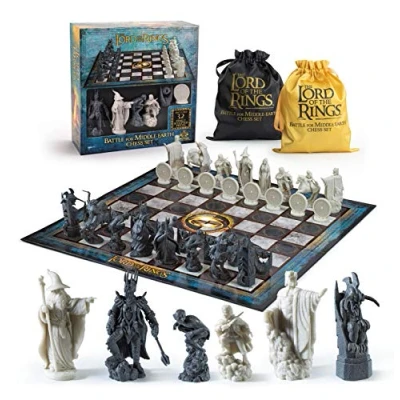 Afbeelding van Chess Set: Lord of the Rings Battle for Middle earth