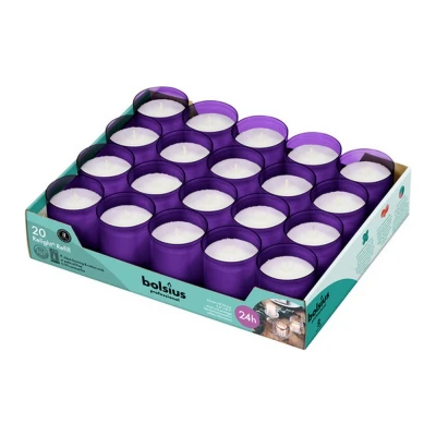 Afbeelding van Bolsius Relight Paarse 20stuks