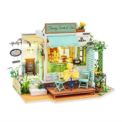 Afbeelding van Robotime Rolife Flowery Sweets &amp; Teas DG146