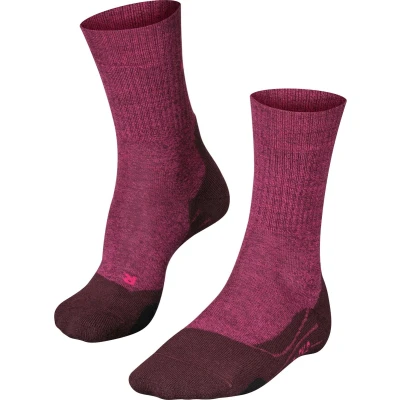 Afbeelding van Falke TK2 Explore WOOL Trekking Functional Mediumcushioned Sportsokken, Dames, Maat: 39/40, Scarlet