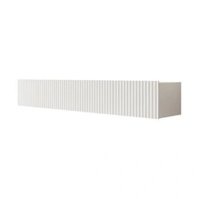 Afbeelding van Meubella TV Meubel Pepinos Wit 200 cm