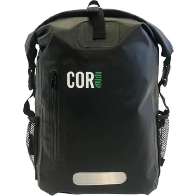 Afbeelding van Cor Surf Waterproof Dry Bag Backpack 25L and 40L with Padded Laptop Sleeve (Black, 25L)