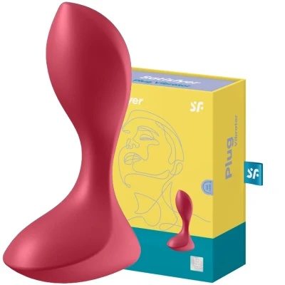 Afbeelding van Satisfyer Vibrerende Plug Backdoor Lover Rood