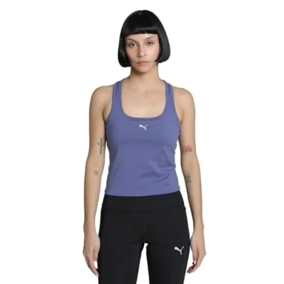 Afbeelding van CLOUDSPUN Mesh 2 in 1 tanktop voor Dames, Blauw, Maat L PUMA
