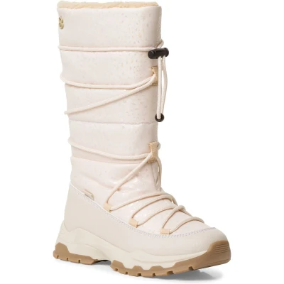 Afbeelding van s.Oliver Snowboots voor kinderen, Maat: 34, Beige comb Textiel/ synthetisch