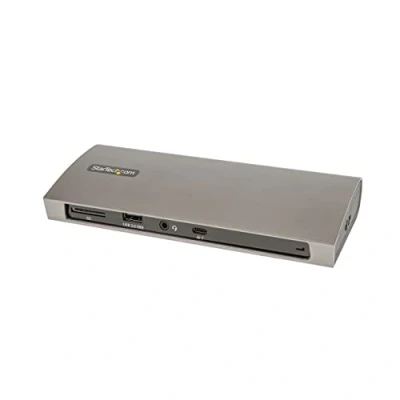 Image de StarTech.com Dock Thunderbolt 4 Hub TB4 3xTB4/USB4/4xUSB A/SD/GbE 96W Station d&#039;accueil 3 x 1GbE