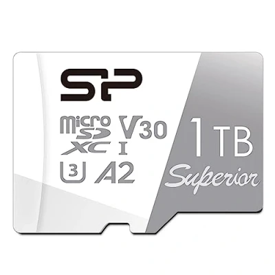 Afbeelding van Silicon Power Micro SDXC UHS I (U3), V30 4K A2 High Speed compatibel met Nintendo Switch 1TB