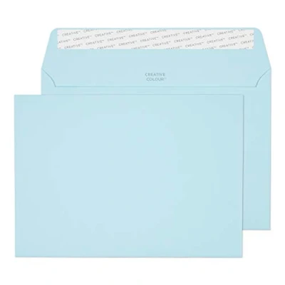 Afbeelding van Blake Creative Colour 45318 C5 enveloppen, zelfklevend, 162 x 229 mm, 120 g/m², blauw, 25 stuks