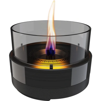 Afbeelding van Tenderflame Rosie 18 Smoke Zwart Tafelhaard Binnen en Buiten