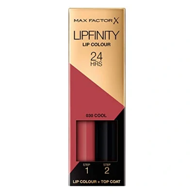 Afbeelding van 1+1 gratis: Max Factor Lipfinity Lipstick 030 Cool 2,3 ml