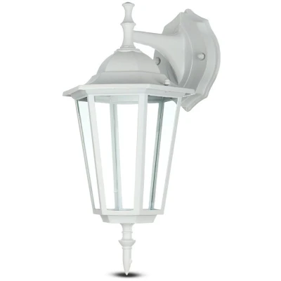 Afbeelding van V TAC VT 750 W E27 Buitenverlichting wandlamp Down IP44 Mat Wit