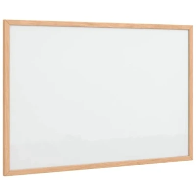 Afbeelding van vidaXL Magnetisch whiteboard met massief grenenhouten frame 60x40 cm