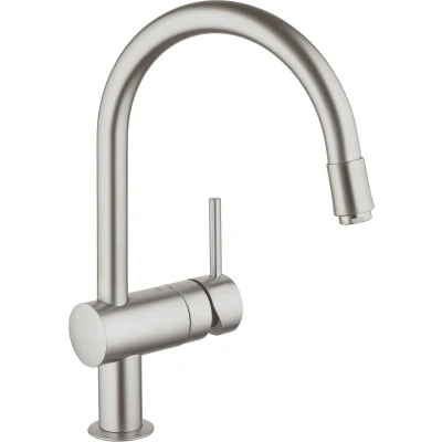 Afbeelding van Grohe Minta keukenmengkraan roestvaststaal (rvs) 32918DC0