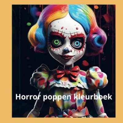 Afbeelding van Horror poppen kleurboek