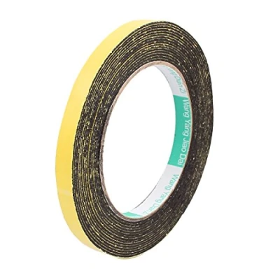 Afbeelding van sourcingmap 10 mm x 1 mm, schokbestendige schuimtape, kant, 5 m lang