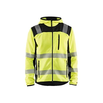 Afbeelding van Blaklader Gebreid vest met capuchon High Vis 4923 2120 Geel/Zwart