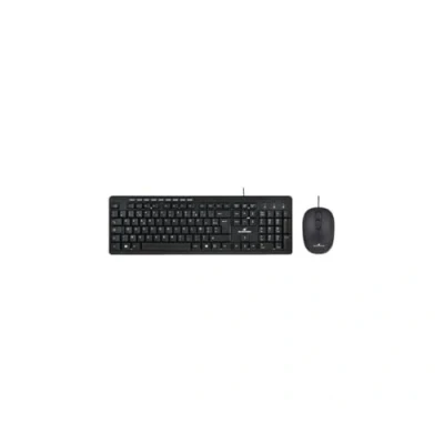 Afbeelding van Toetsenbord en muis Bluestork BSPACKFIRSTII Zwart Frans AZERTY
