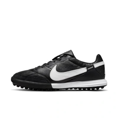 Afbeelding van NIKE Performance THE Premier III TF Voetbalschoenen voor kunstgras, Heren, Maat: 40, Black/white Leer en imitatieleer