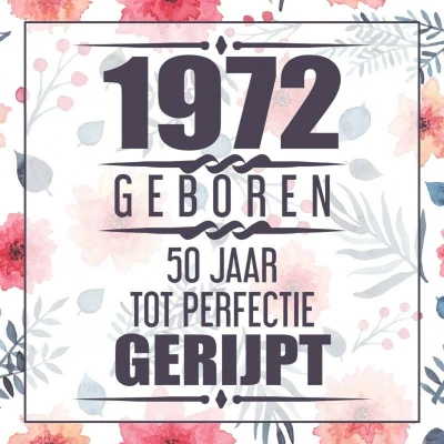 Afbeelding van 1974 Geboren 50 Jaar Tot Perfectie Gerijpt