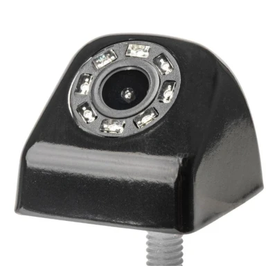 Afbeelding van AMiO Universele Inbouw Achteruitrij Camera 8 IR LED Nachtzicht voor Auto / Bus Camper Zwart