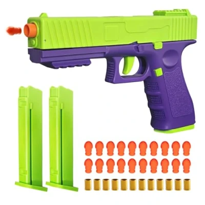 Afbeelding van Schuimpistool, kinderpistool, schuimspeelgoed, plastic speelgoed, speelgoed voor kinderen, educatief gadget