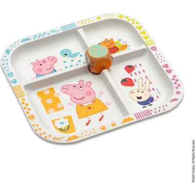 Afbeelding van Bio Circulair Easy Eater Bord Peppa Pig