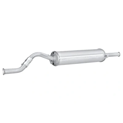 Afbeelding van HELLA 8LD 366 030 571 Einddemper Achter Met aanbouwdelen