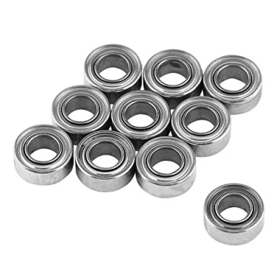 Afbeelding van MR63ZZ Miniatuur kogellagers met dubbel afgeschermde/verzegelde stalen voor printers modelbouw 3 x 6 2,5 mm