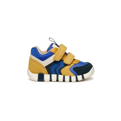 Afbeelding van Geox Iupidoo Sneakers laag voor kinderen, Maat: 19, Ochre royal Schoenen