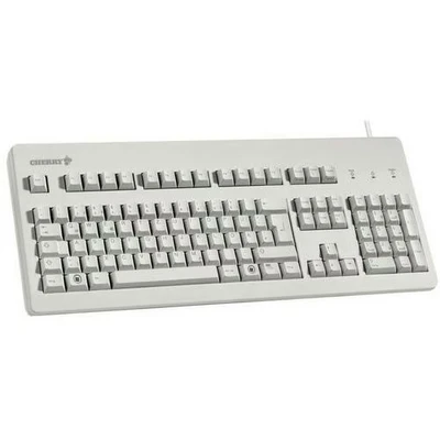 Image de Clavier mécanique filaire CHERRY G80 3000 gris clair AZERTY