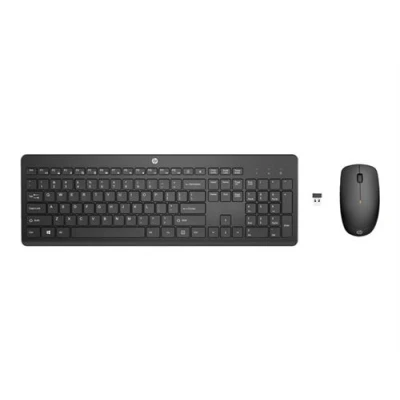 Image de Clavier et souris sans fil HP 650 noir Qwerty