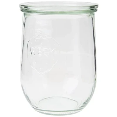 Afbeelding van Weckglas tulp 1 ltr. per doos van 6 stuks 745 (exclusief weckklemmen)