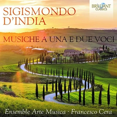 Afbeelding van Ensemble Arte Musica &amp; Francesco Cera D&#039;india: Musiche A Una E Due Voci (CD)