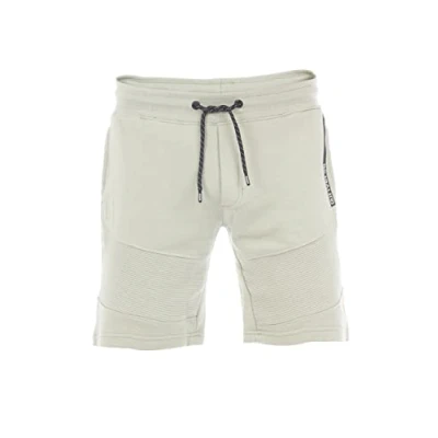 Afbeelding van riverso RIVRainer Korte trainingsbroek voor heren, bermuda, zomer, sport, biker, katoen, zwart, groen, blauw, rood, S, M, L, XL, 2XL, 3XL, 4XL, 5XL, Lichtgroen (12200)