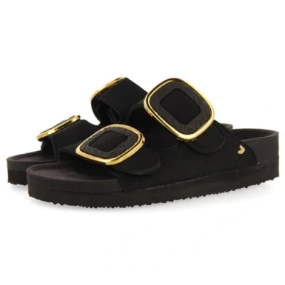 Afbeelding van Gioseppo CON Adorno JOYA Muiltjes, Dames, Maat: 39, Black Textiel