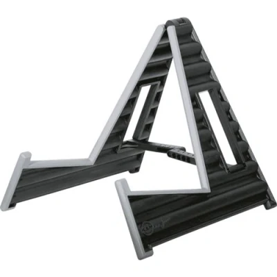 Image de Stand guitare acoustique k&amp;m &#039;&#039;wave 10&#039;&#039; 17590 noir