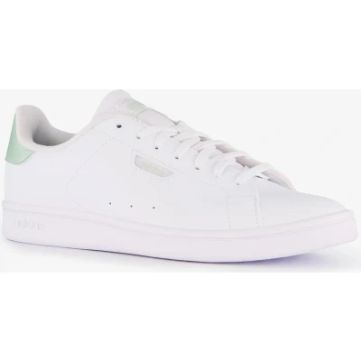 Afbeelding van Adidas Urban Court dames sneakers wit mintgroen Maat 36 Uitneembare zool