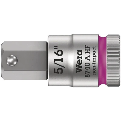 Afbeelding van Wera 05003389001 8740 A HF Zyklop Dopbit met vasthoudfunctie Inbus 5/16&quot; x 28mm 1/4&quot;
